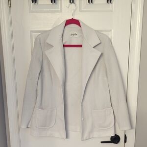 Jennifer Gee Women's Cream Blazer